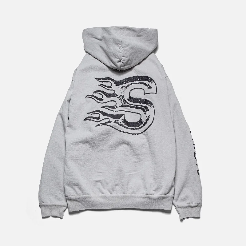 BLAZE HOODIE - WASHED GREY