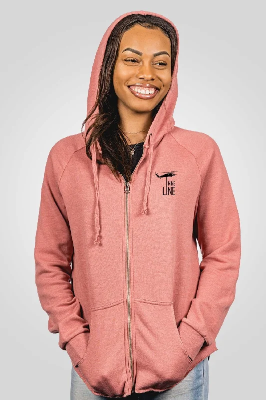 Women's Basic Full Zip Hoodie