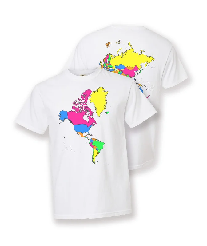 World Map T-Shirt - White