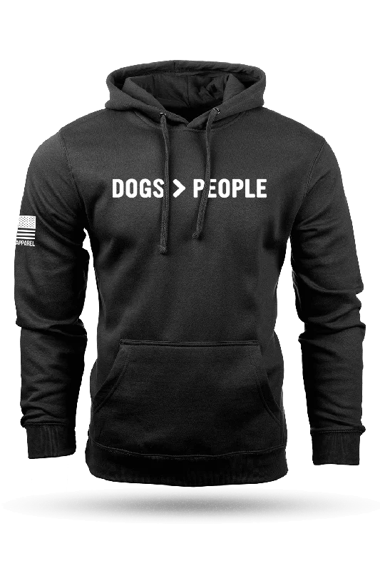 Dogs > People - Hoodie