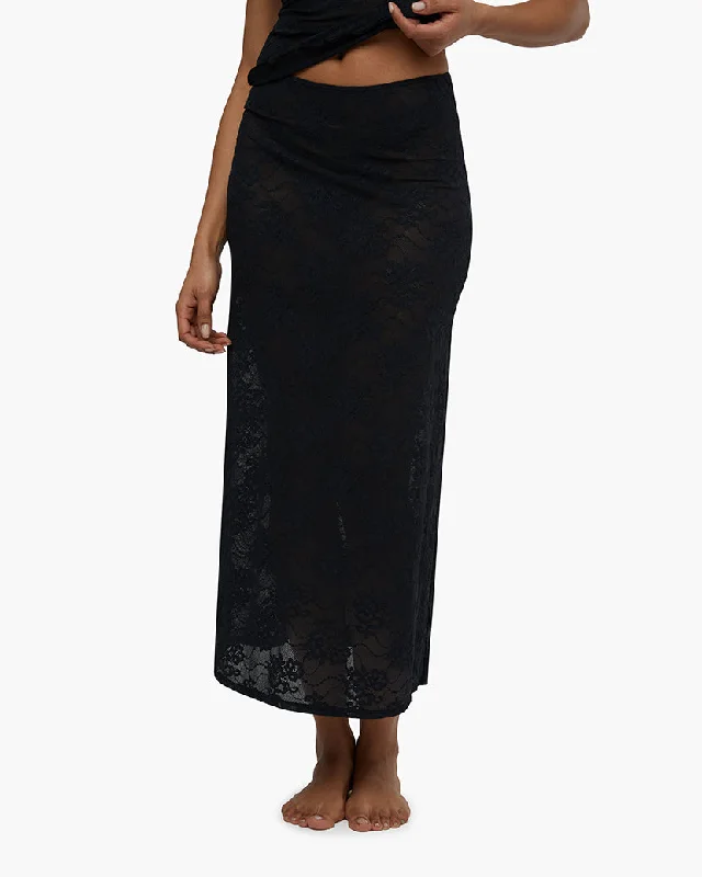 Lace Midi Skirt