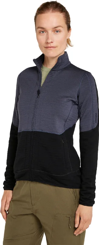 Merino 400 RealFleece Descender Long Sleeve Zip Jacket - Women's|-|Manteau à manches longues et glissière en mérinos 400 RealFleece Descender - Femme