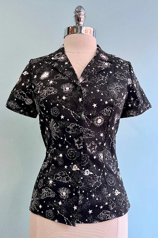 Lunar Short Sleeve Shirt by Eva Rose