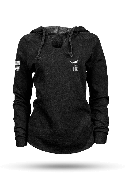 Basic - Lightweight Women's V-Neck Hoodie