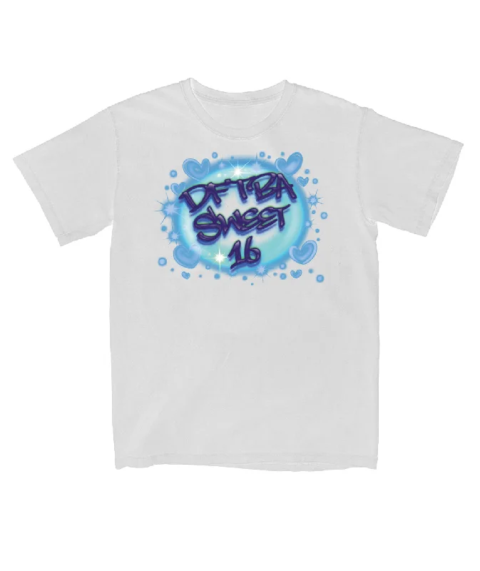 DFTBA Sweet Sixteen Air Brush Shirt