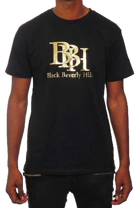 CLASSIC BBH BLACK AND GOLD MEN'S T-SHIRT