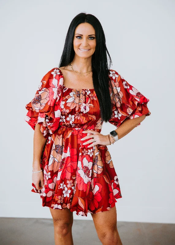 Maeble Floral Mini Dress