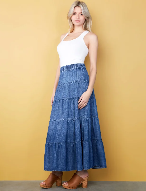 Willa Layered Maxi Skirt