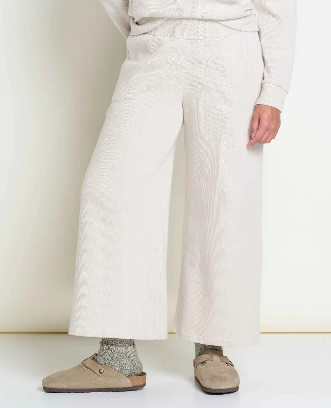 Women's Byrne Wide Leg Pant - Oatmeal