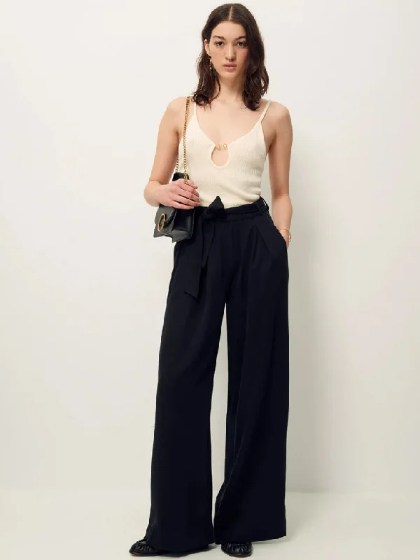 Sessun Rim Trousers in Black