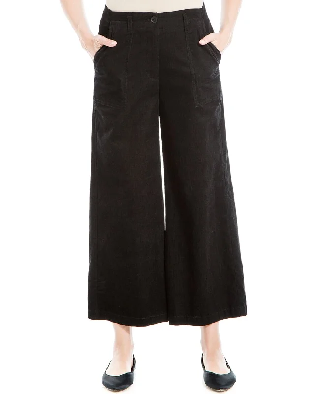 Max Studio Crop Wide Leg Corduroy Pant