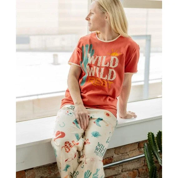 Lazy One Women's Wild Wild Rest Pj Set