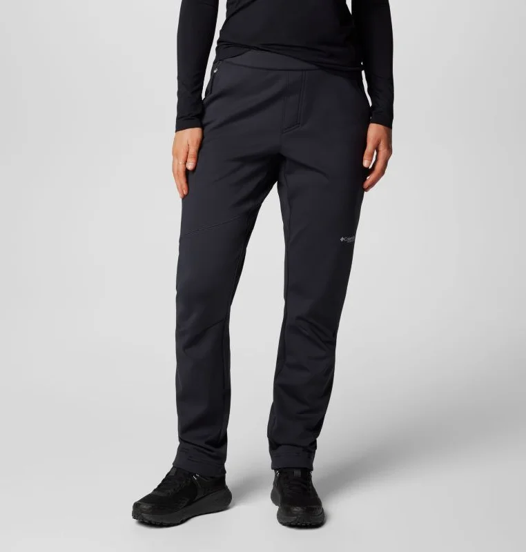 Women's Vast Canyon High Rise Softshell Pants - Black