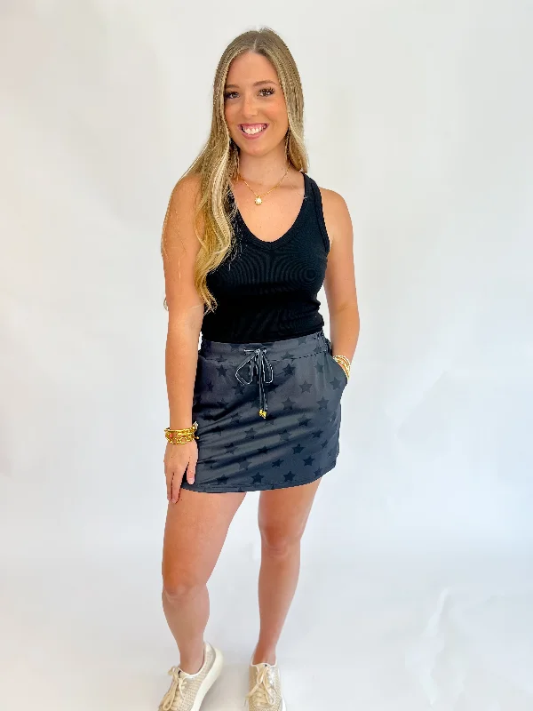 [Jess Lea] Starry Night Skort