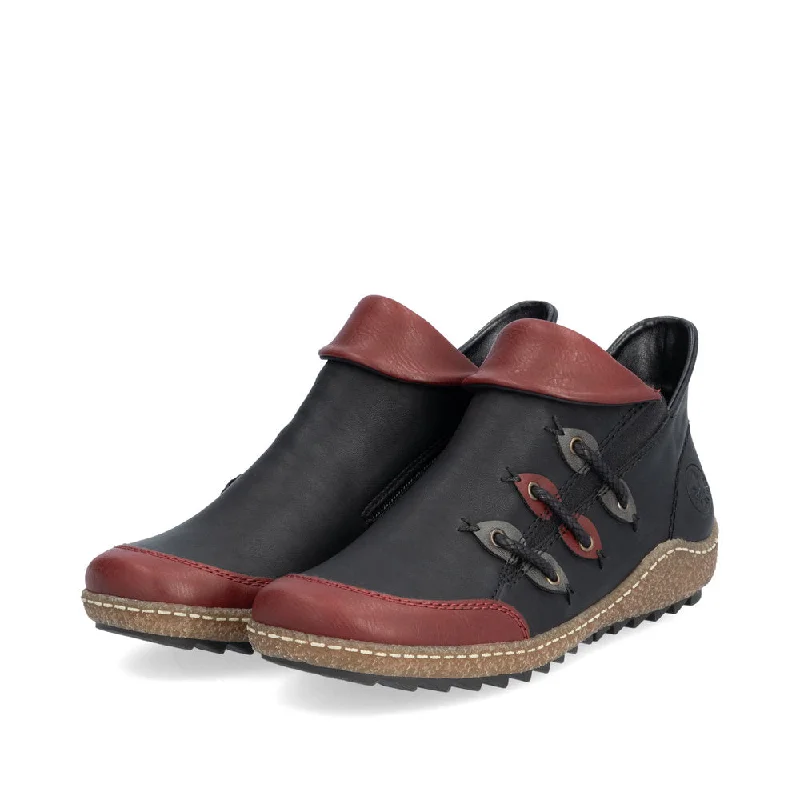 Women's Liv Shoe - Wine/Schwarz/Smoke