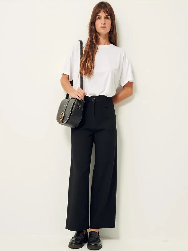 Sessun Hudkin Trousers in Black