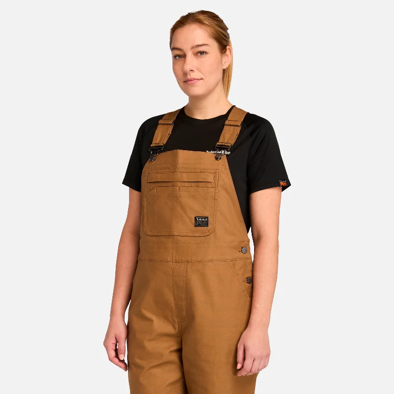 Women's Timberland PRO GritFlex Canvas Bib Overall