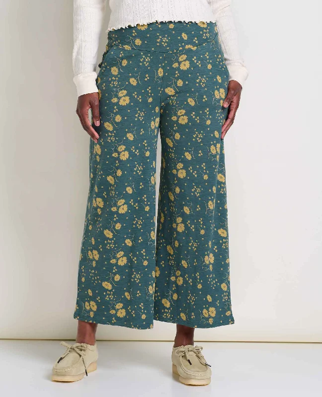 Women's Chaka Wide Leg Pant - Mantis Cluster Print