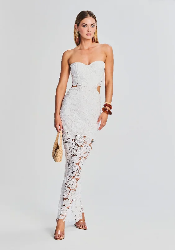 Eliza Lace Maxi Dress