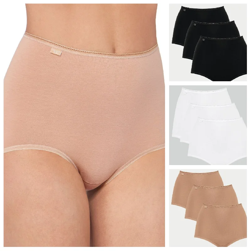 Sloggi 24/7 Cotton Maxi Briefs Knickers 3 Pack 10167190