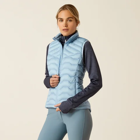 Women's Ideal Down Vest - Cerulean