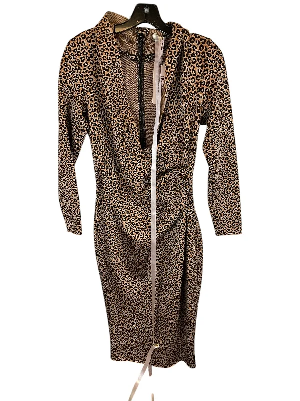 Dress Designer By Cmc In Animal Print, Size: L