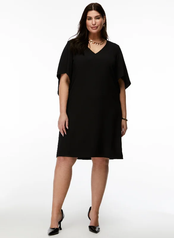 Joseph Ribkoff - Flutter Sleeve Dress