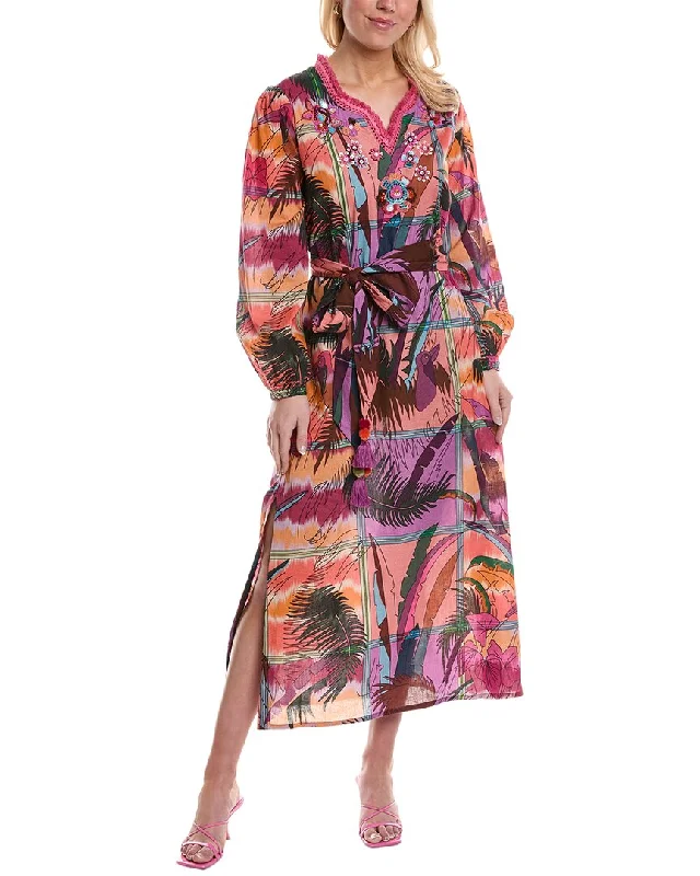 bella tu Bird Caftan