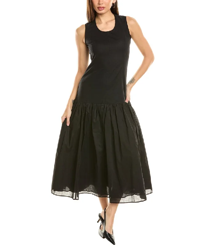 Seraphina Drop-Waist Midi Dress