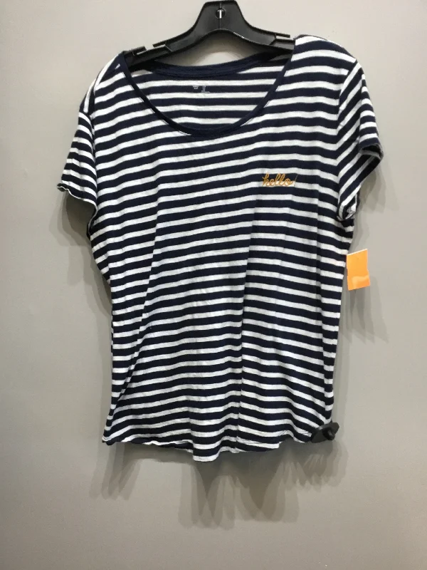 Top Short Sleeve Basic By Gap  Size: L