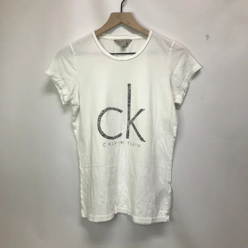 Top Short Sleeve By Calvin Klein  Size: S