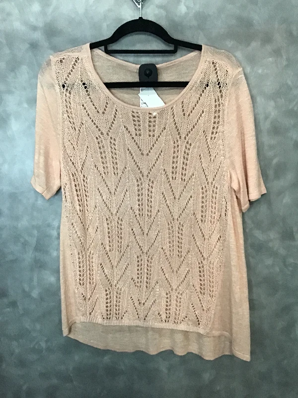 Top Short Sleeve By Chicos  Size: Petite Large