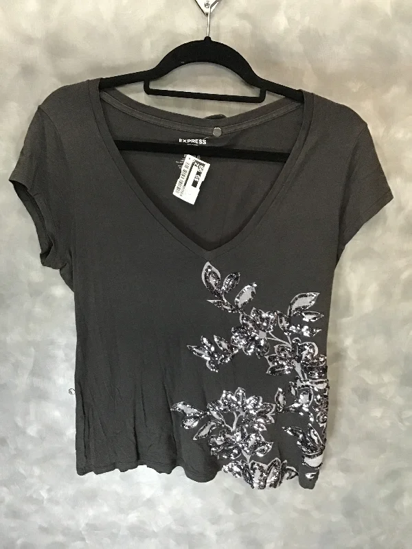 Top Short Sleeve By Express  Size: L