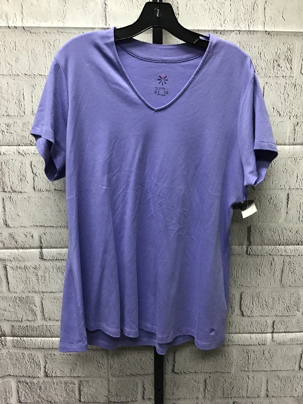 Top Short Sleeve By Isaac Mizrahi Live Qvc  Size: 1x