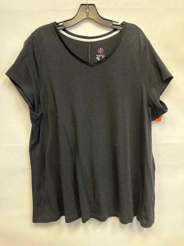 Top Short Sleeve By Isaac Mizrahi Live Qvc  Size: 2x