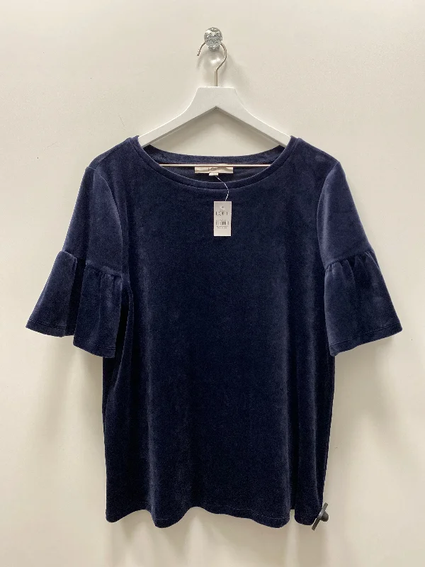 Top Short Sleeve By Loft  Size: L