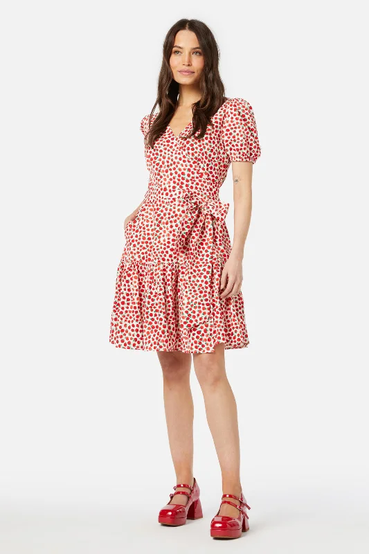 Bessie Mini Wrap Dress