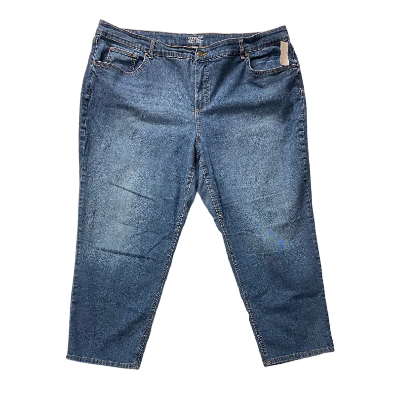 Blue Jeans Straight Terra & Sky, Size 24w