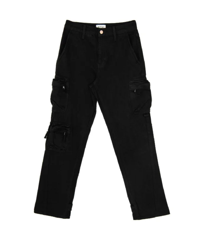 Women's Bobby Utility Jeans In Black