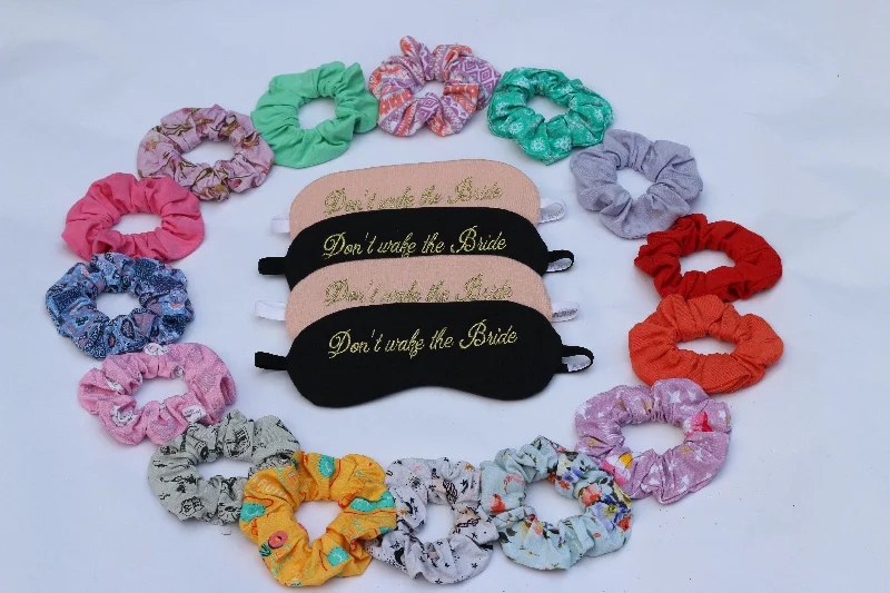 Free Scrunchies and Eyemask