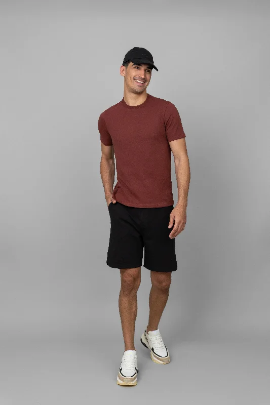 Rust Men's Shorts Set