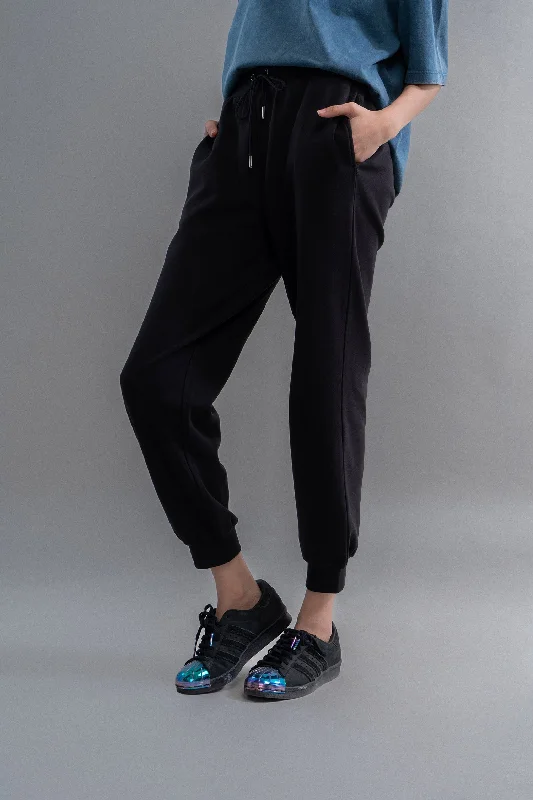 Snugknit® Black Joggers